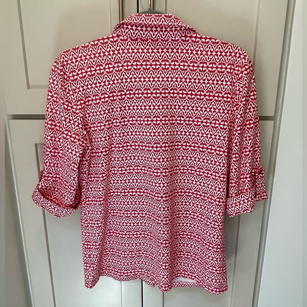 J. McLaughlin Button down blouse - Picture 3 of 8